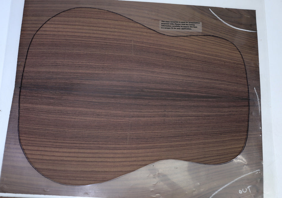 Back & Side set Indian Rosewood, Dreadnought (Standard) - Stock# 6-7831