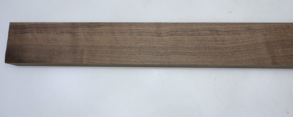 Walnut (Black) Neck Blank  47 * 107 * 895 mm - Stock# 6-7834