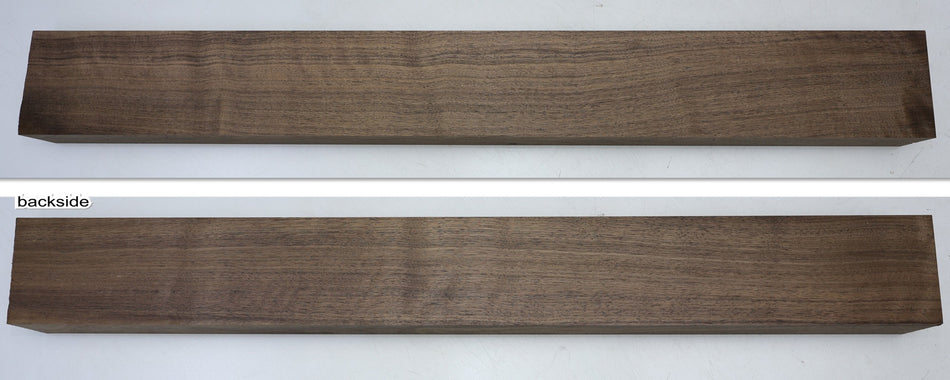 Walnut (Black) Neck Blank  47 * 107 * 895 mm - Stock# 6-7834