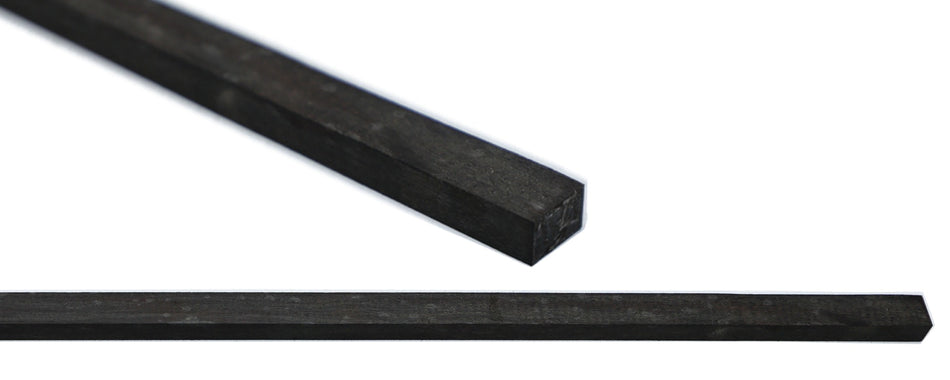 Ebony Neck Reinforcement piece 7 * 11 * 850 mm - Stock# 6-7846