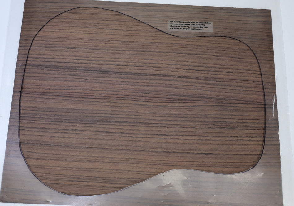 Back & Side set Indian Rosewood, Dreadnought (+HIGH GRADE) - Stock# 6-7848