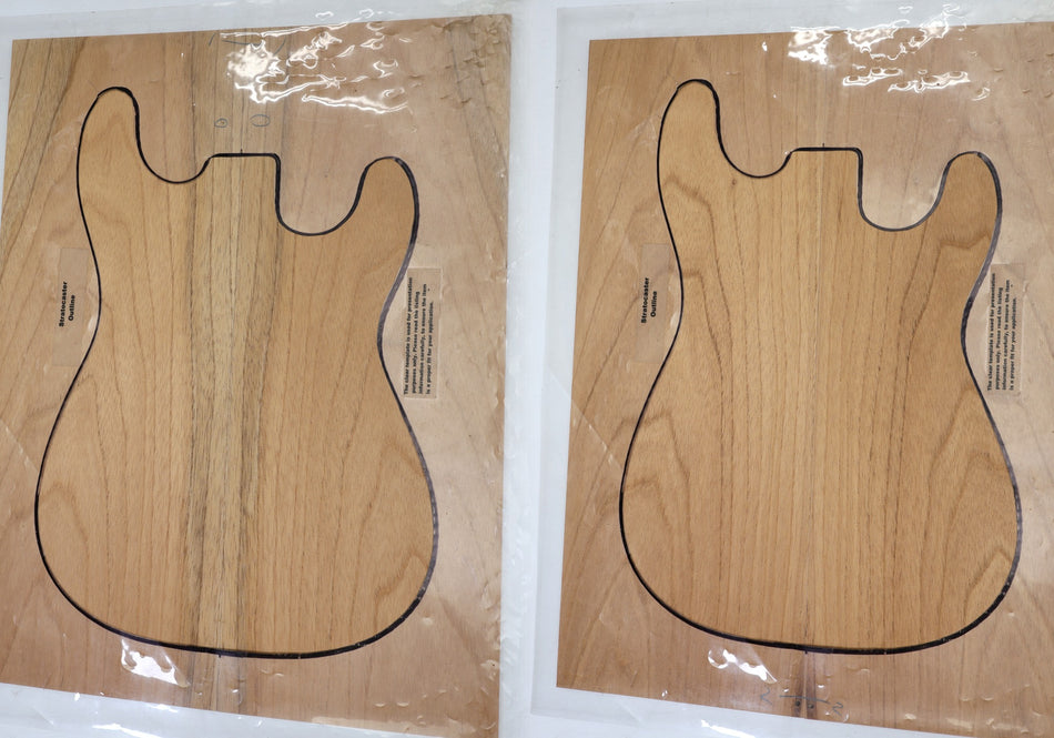 Spanish Cedar, 2 Matched sets 6.7 mm thick - Stock# 6-7855