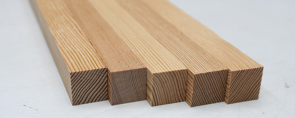 Douglas-Fir Bracewood, 5 blocks 25 * 25 * 580 mm - Stock# 6-7857