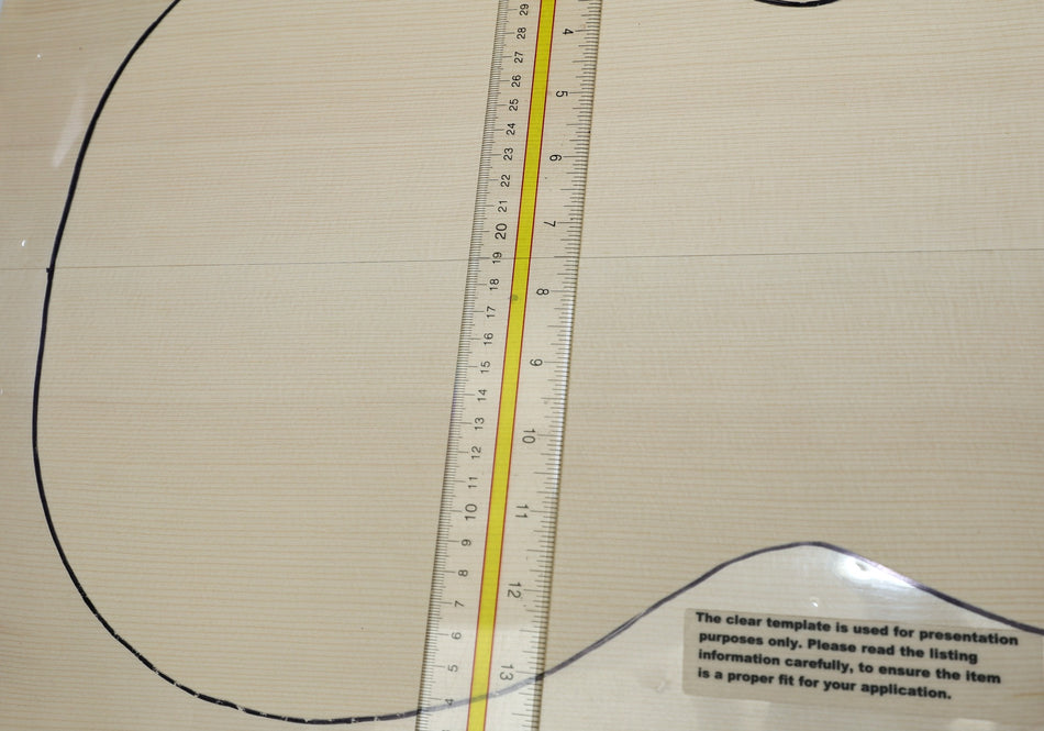 Red Spruce Parlor Guitar Set 4.5 mm thick (HIGH GRADE)- Stock# 6-7869