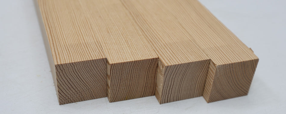Douglas-Fir Bracewood, 4 blocks  39 * 39 * 580 mm - Stock# 6-7891