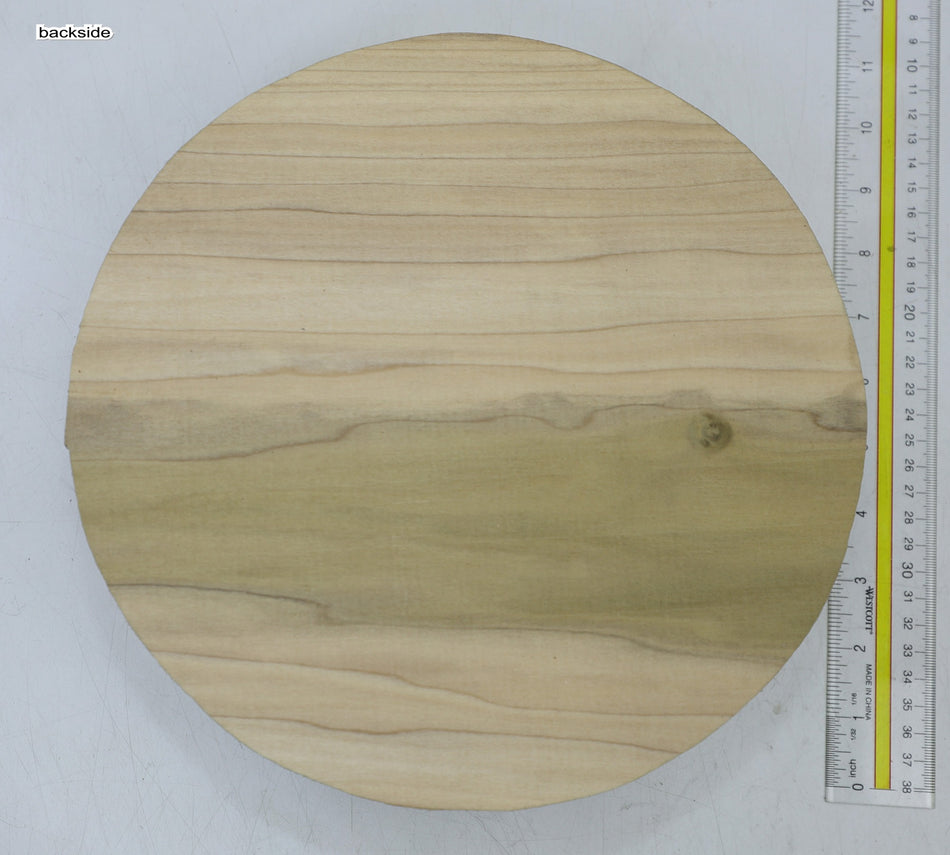 Magnolia Round 9.8" diameter x 3.7" - Stock# 6-7892