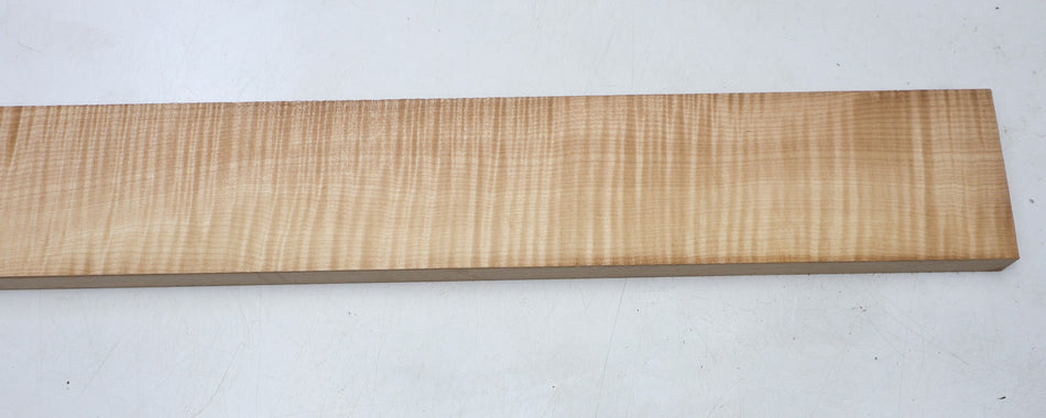 Maple Flame Neck Blank 23 * 103 * 890 mm (HIGH FIGURE) - Stock# 6-7898