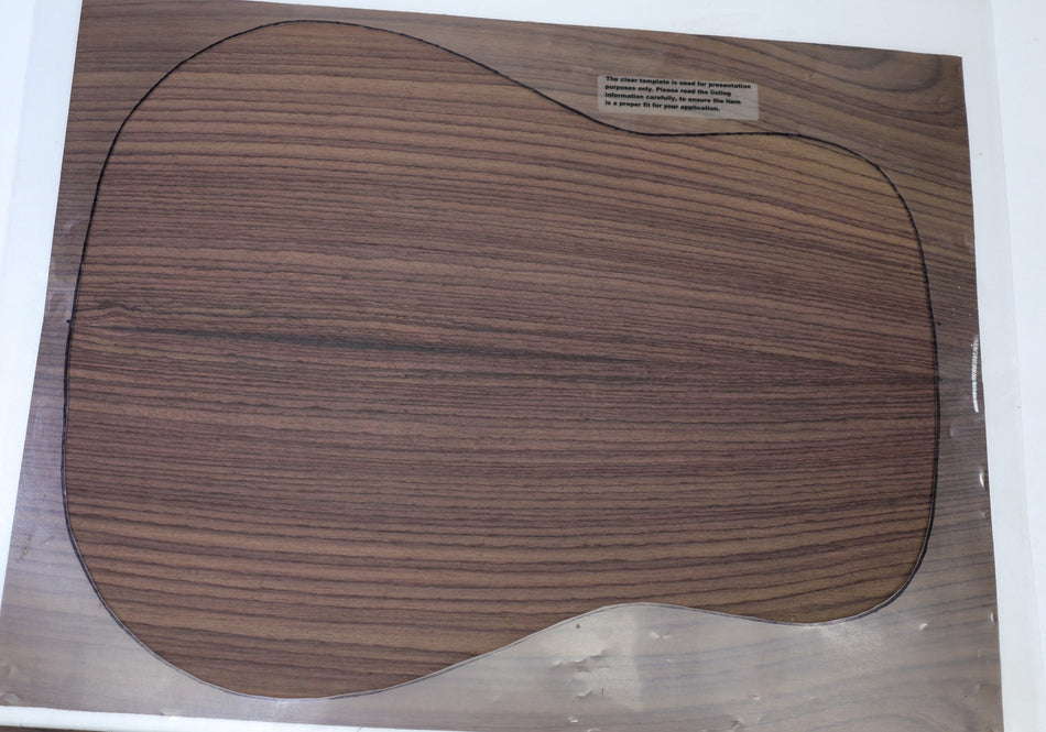 Back & Side set Indian Rosewood, Dreadnought (HIGH GRADE) - Stock# 6-7905