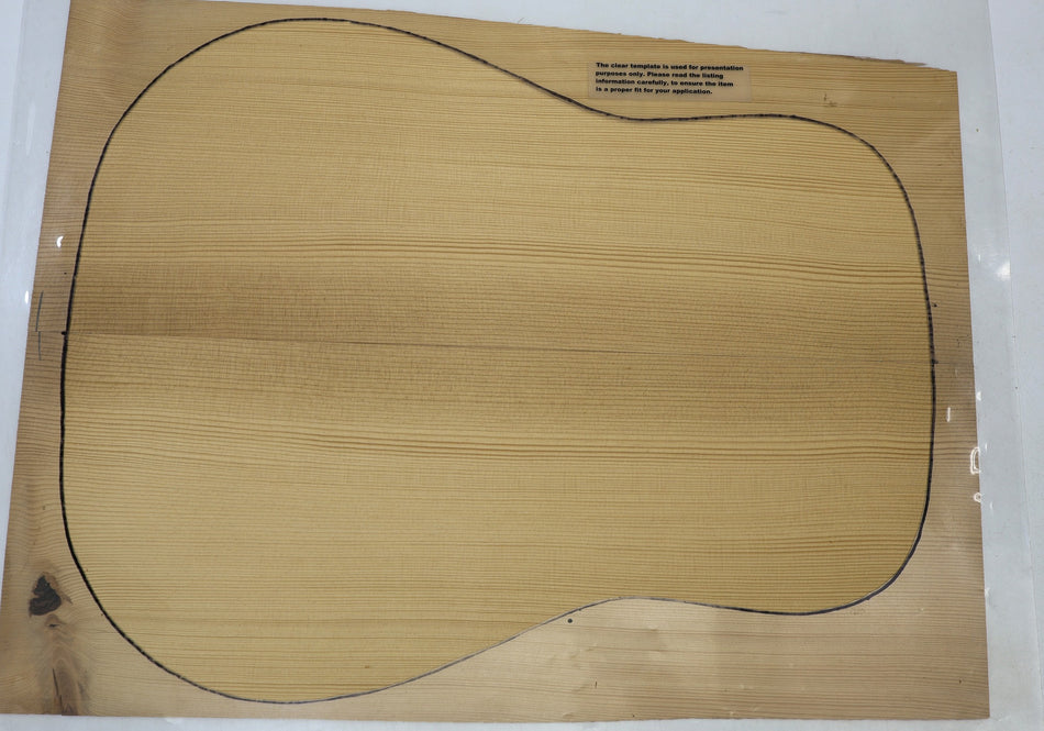 Torrefied Red Spruce Dreadnought Guitar Set 3.8 mm thick (Professional) - Stock# 6-7917