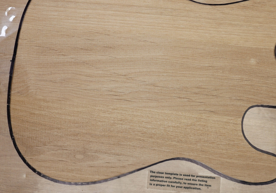 Alder body blank, Glued 3pc, 45 mm thick (+STANDARD) - Stock# 6-7919