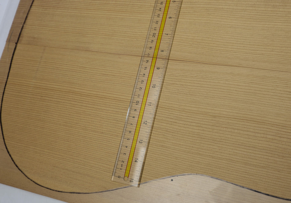 Torrefied Red Spruce Dreadnought Guitar Set 3.7 mm thick (HIGH GRADE) - Stock# 6-7932