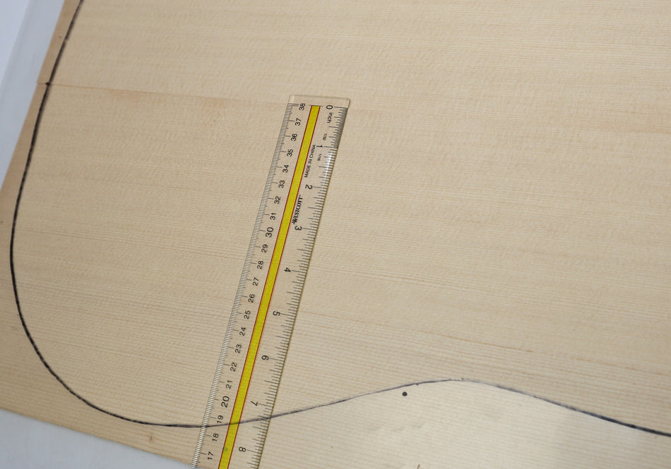 Sitka Spruce Dreadnought Guitar Set 3.8 mm thick (+STANDARD +3★) - Stock# 6-7937
