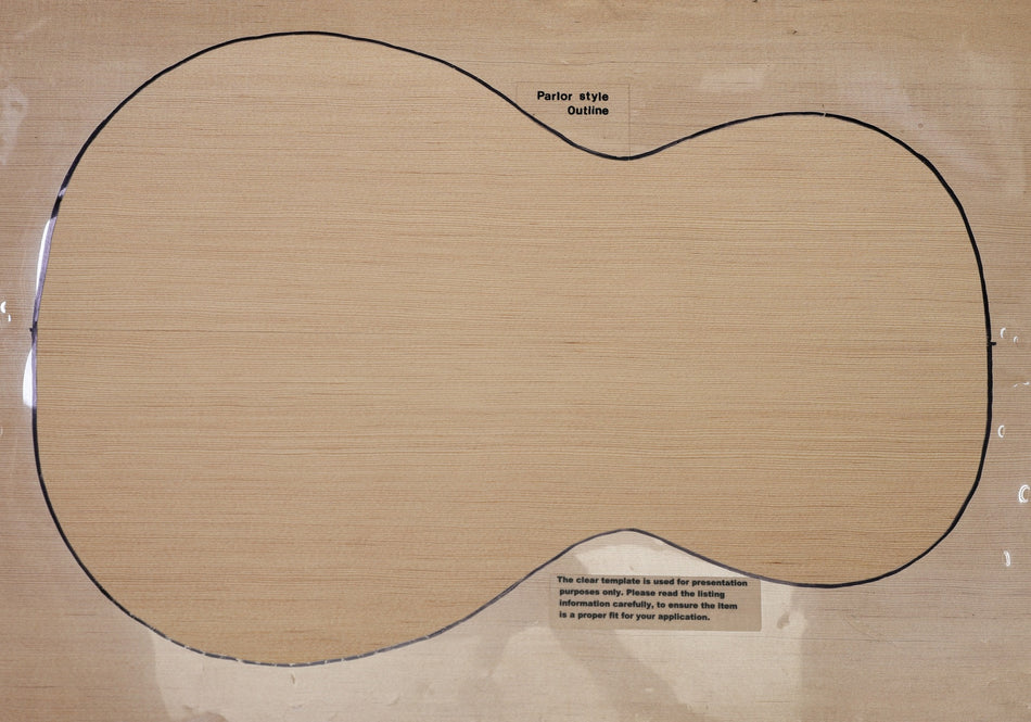 Douglas-Fir Parlor Guitar Set 3.7 mm thick (Standard) - Stock# 6-7940