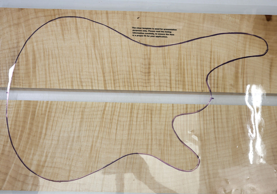 Maple Flame Mandolin / Violin set 24 mm thick (+GREAT FIGURE +3★) - Stock# 6-7962