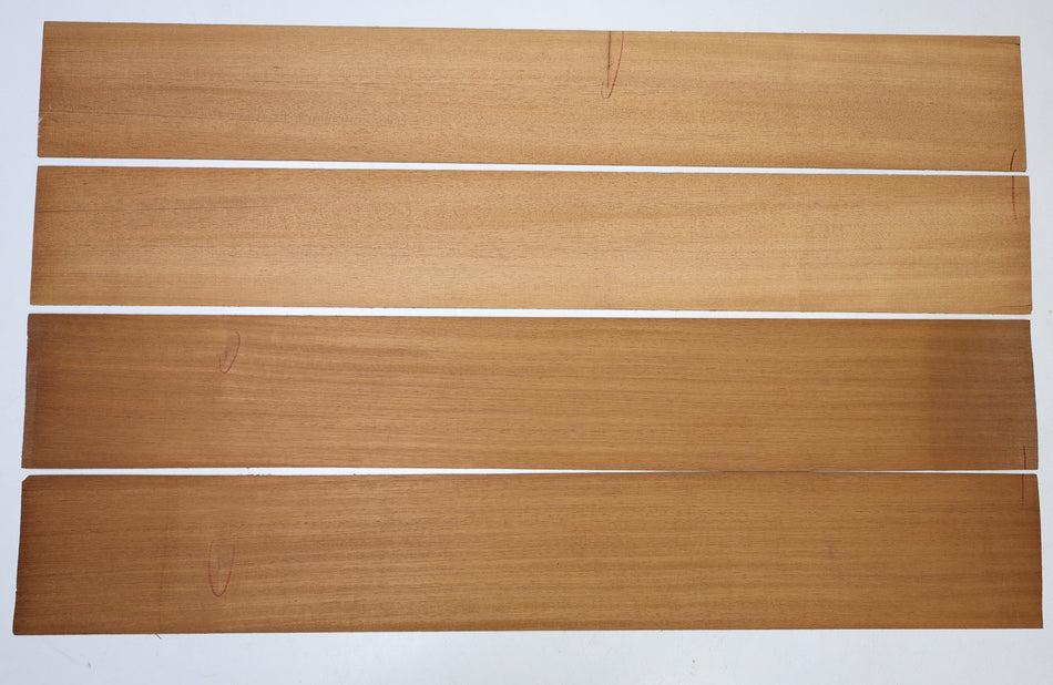 Fiji Mahogany, 2 Side sets 2.5 * 120 * 865 mm  - Stock# 6-7966