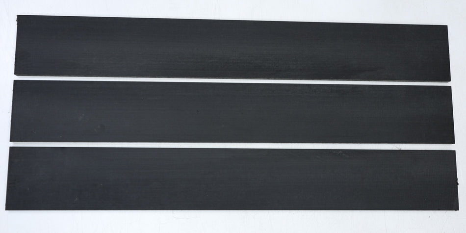 Richlite Black Diamond Guitar Fingerboards, 3 pieces, 24" x 4" x 0.25", unslotted - Stock# 6-7991