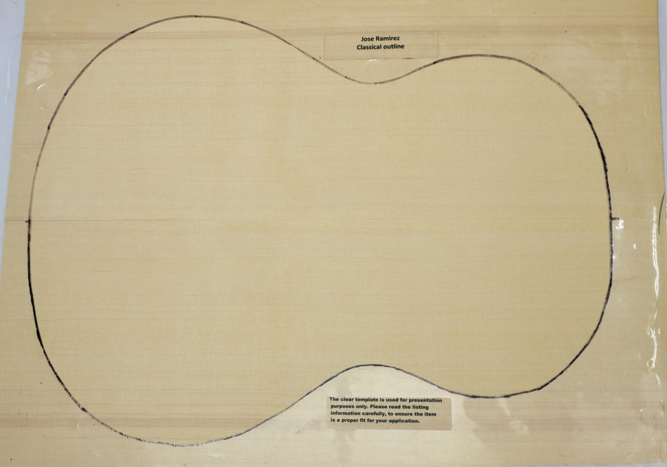 Yellow Cedar OM / Classical Guitar Set 4.3 mm thick (Professional) - Stock# 6-7993