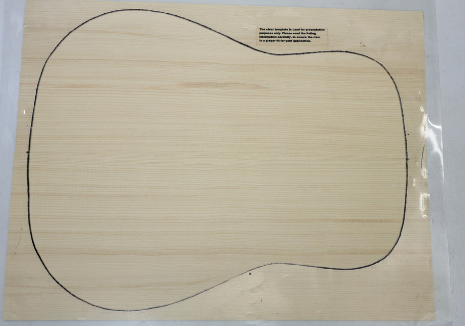 Red Spruce Dreadnought Guitar Set 4.8 mm thick (+STANDARD +3★) - Stock# 6-8046