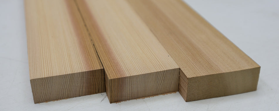 Red Cedar Bracewood, 3 blocks 20 * 50 * 510 (400) mm - Stock# 6-8052
