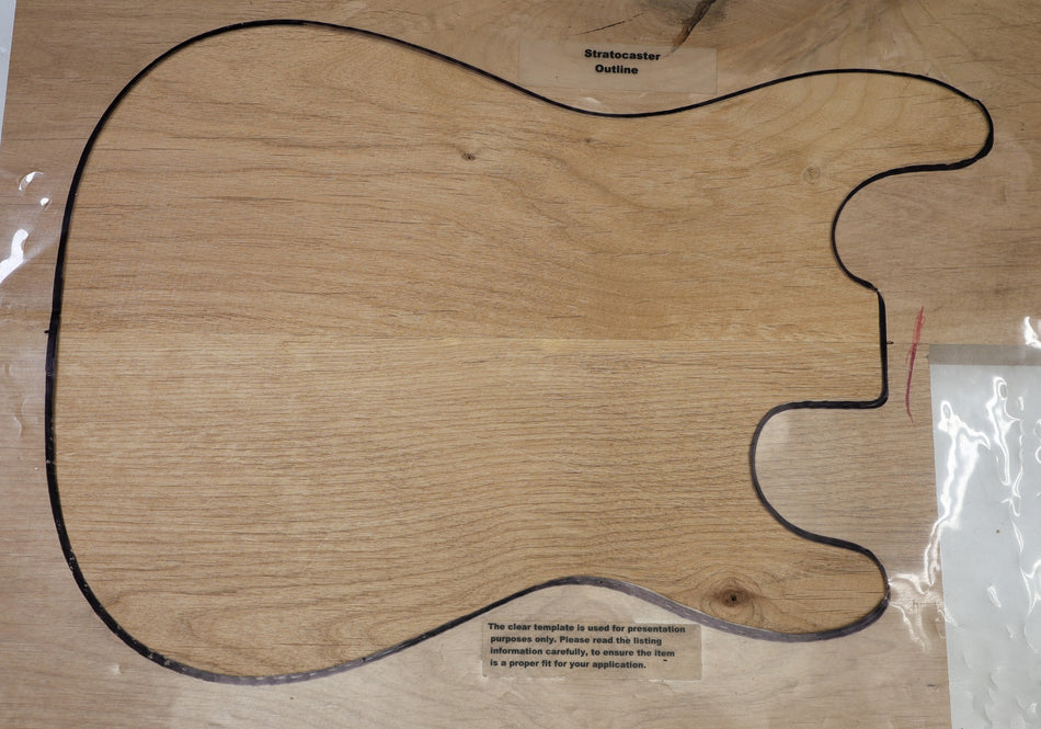 Alder body blank, unglued 2pc 46 mm thick (2nd) - Stock# 6-8069
