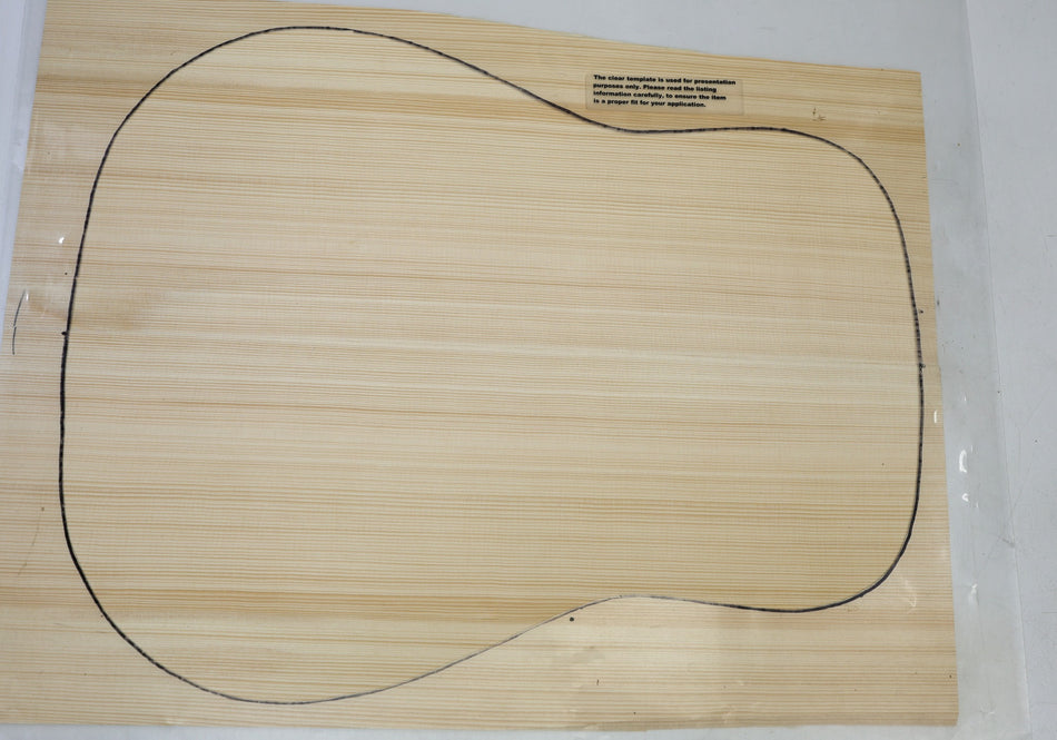 Red Spruce Dreadnought Guitar Set 4.1.mm thick (Professional)  - Stock# 6-8073