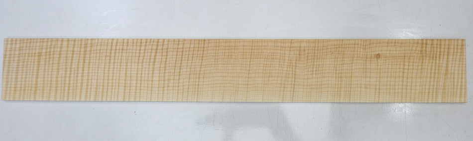 Maple Flame Guitar Fingerboard 7 * 80 * 580 mm, unslotted (HIGH FIGURE) - Stock# 6-8081