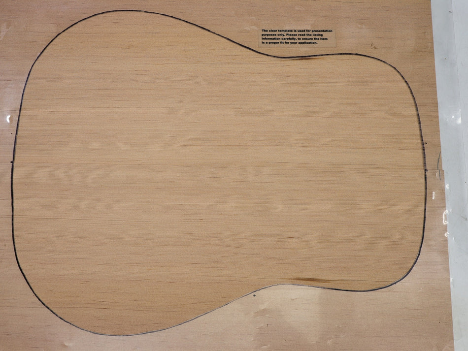 Douglas-Fir Jumbo Guitar Set, 4.3 mm thick (+Factory) - Stock# 6-8091