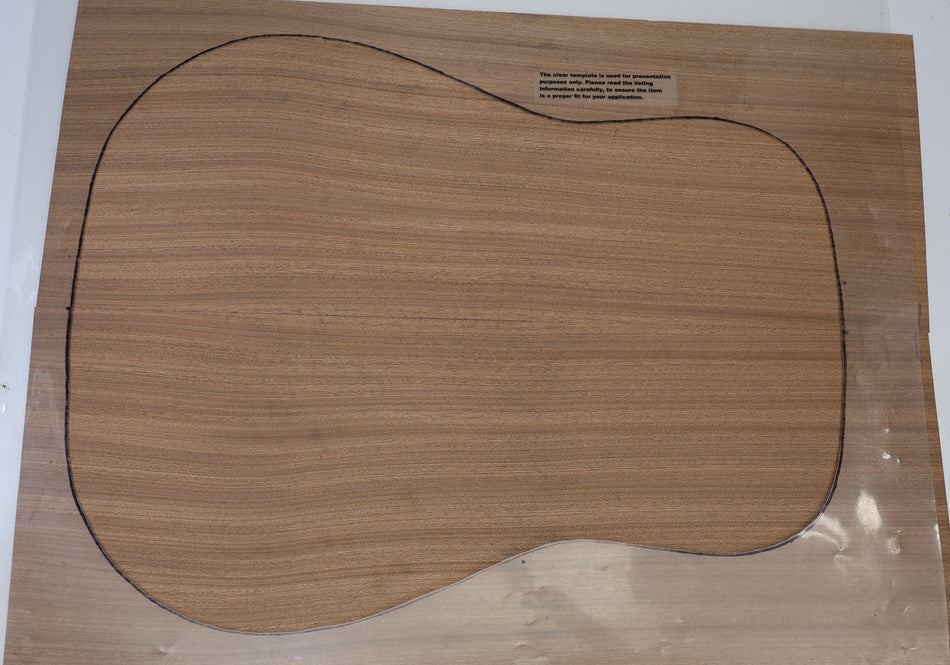 Back & Side set Sapele, Dreadnought - Stock# 6-8094