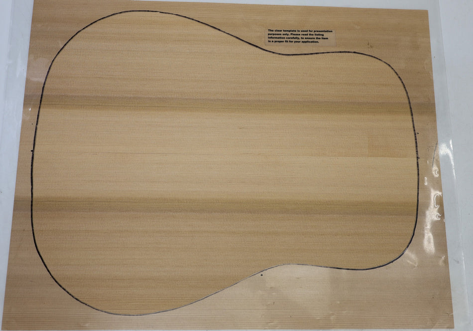 Red Cedar Dreadnought Guitar Set 4.mm thick (+Factory) - Stock# 6-8106