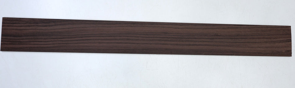Indian Rosewood Bass Guitar Fingerboard 6.7 * 82 * 725 mm long, unslotted - Stock# 6-8123