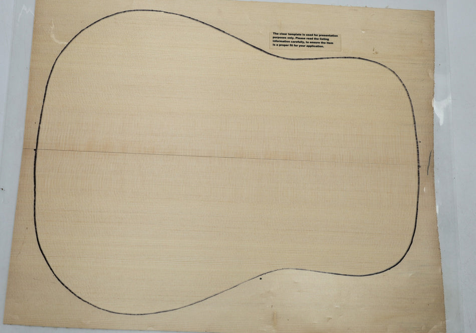 Sitka Spruce Dreadnought Guitar Set 3.7mm thick (+STANDARD +3★) - Stock# 6-8131