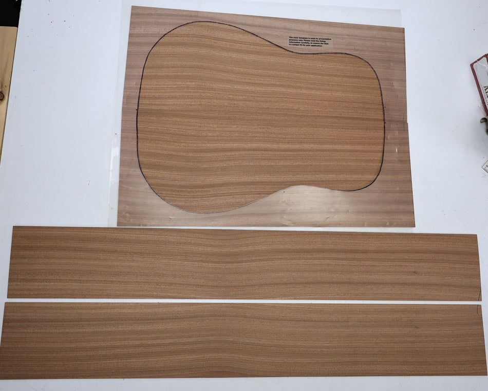 Back & Side set Sapele, Dreadnought - Stock# 6-8141