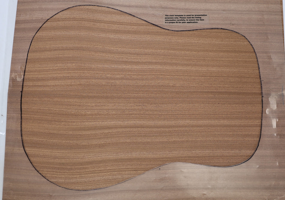 Back & Side set Sapele, Dreadnought - Stock# 6-8141
