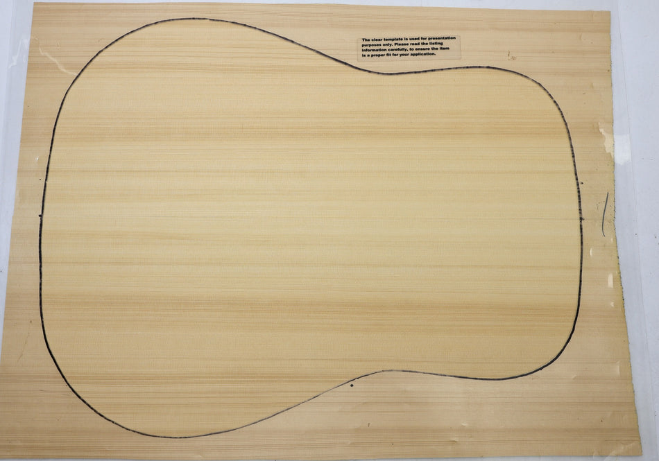 Yellow Cedar Dreadnought Guitar Set, 4.8mm thick (Professional) - Stock# 6-8147