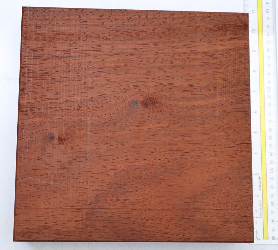 Padauk Square 255 * 255 * 51 mm - Stock# 6-8152