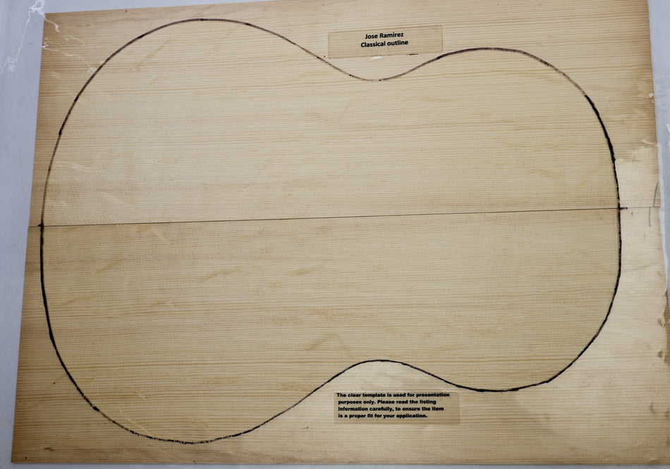 Engelmann Spruce Classical Guitar Set 3.8.mm thick (Bearclaw 2★) - Stock# 6-8162