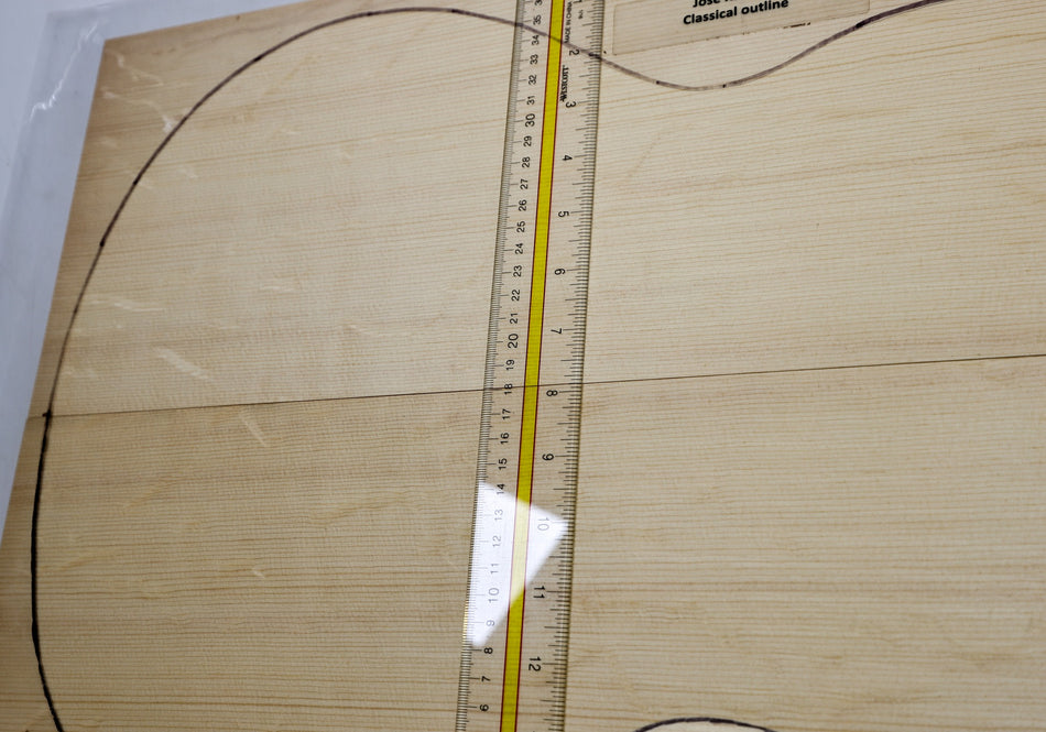 Engelmann Spruce Classical Guitar Set 3.8.mm thick (Bearclaw 2★) - Stock# 6-8162