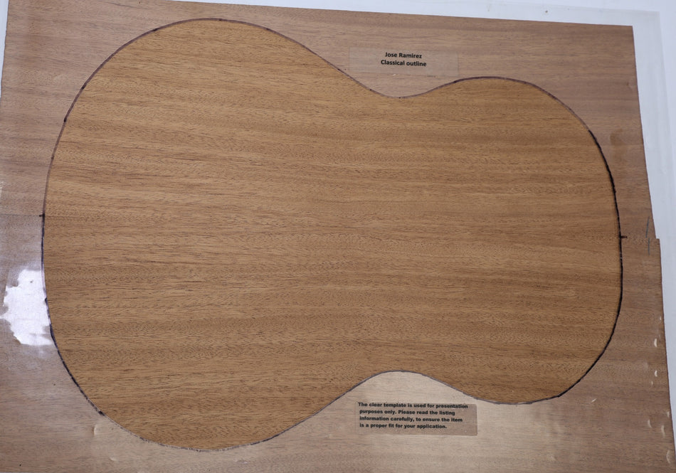 Back & Side set Fijian Mahogany, Classical (HIGH GRADE) - Stock# 6-8168