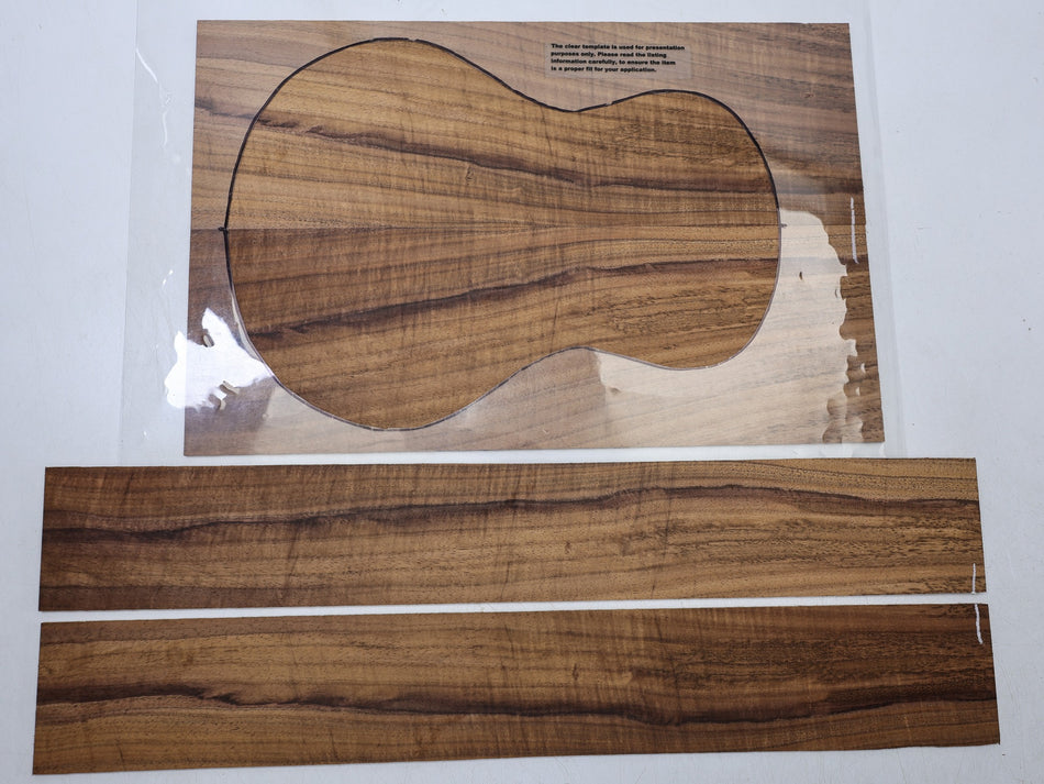 Back & Side set Koa, Baritone Ukulele- Stock# 6-8190