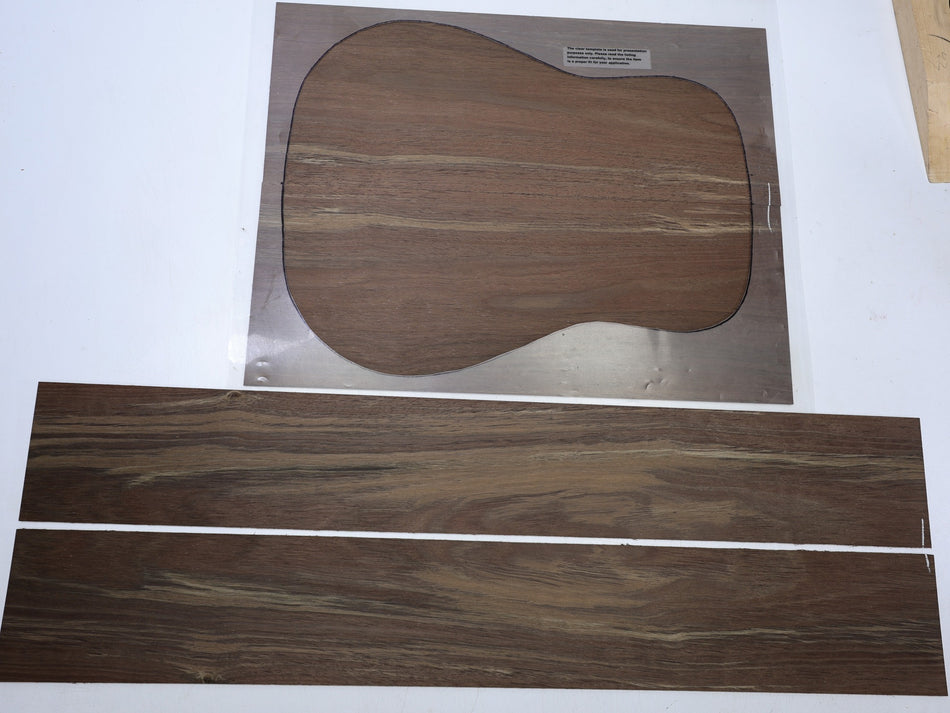 Back & Side set Walnut (Nogal), Dreadnought - Stock# 6-8196