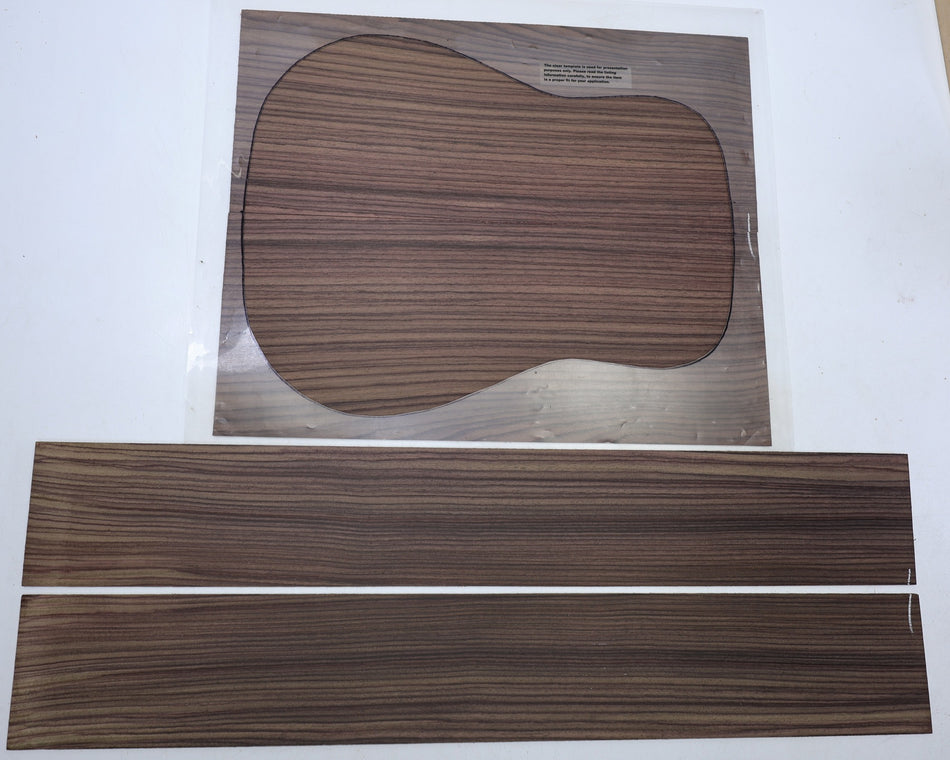 Back & Side set Indian Rosewood, Dreadnought (+HIGH GRADE) - Stock# 6-8203