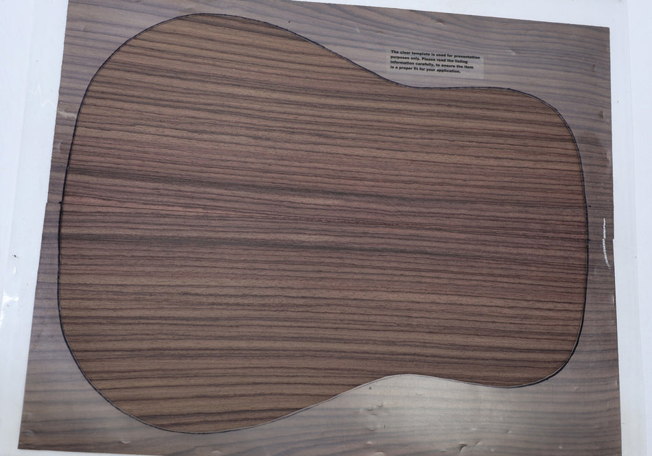 Back & Side set Indian Rosewood, Dreadnought (+HIGH GRADE) - Stock# 6-8203