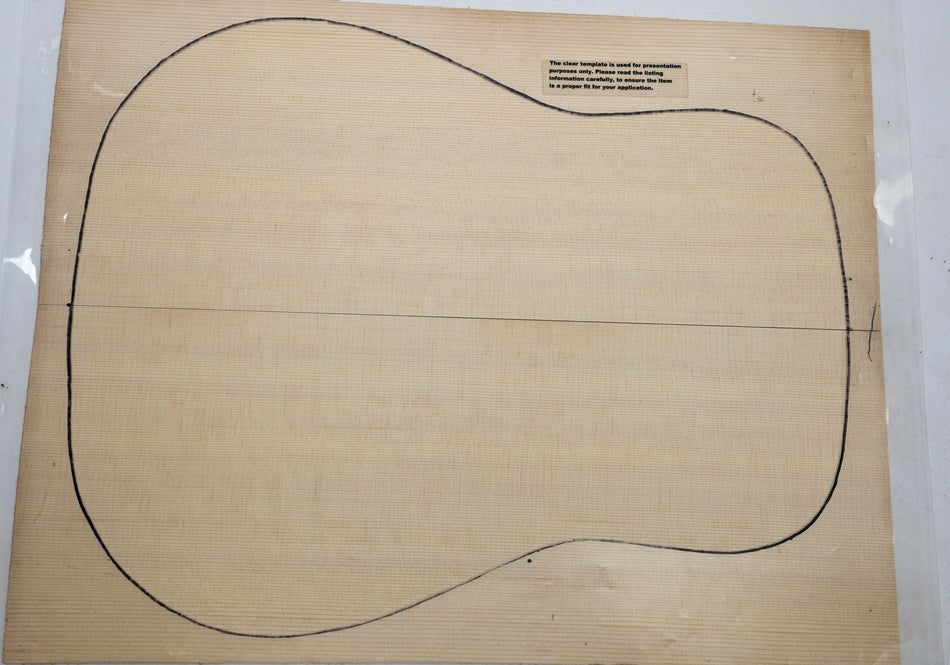 Sitka Spruce Dreadnought Guitar Set 3.5.mm thick (+STANDARD +3★) - Stock# 6-8211