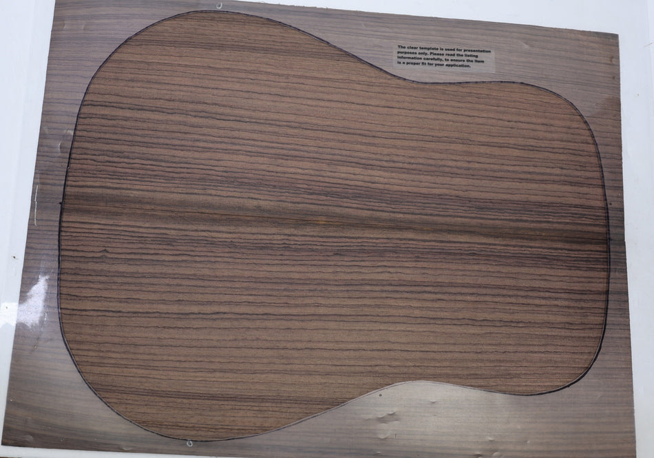 Back & Side set Indian Rosewood, Dreadnought (HIGH GRADE) - Stock# 6-8217