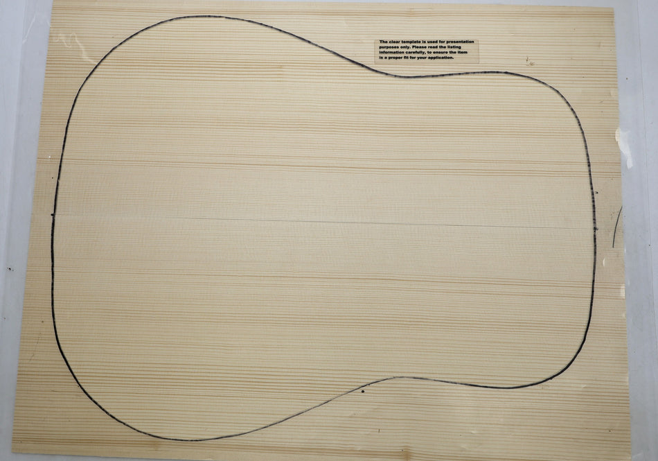 Red Spruce Dreadnought Guitar Set 4.6.mm thick (Professional)  - Stock# 6-8227
