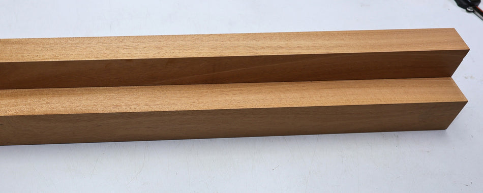 Fijian Mahogany 2pc Neck Blank 63 * 98 (49x2) * 890 mm - Stock# 6-8233