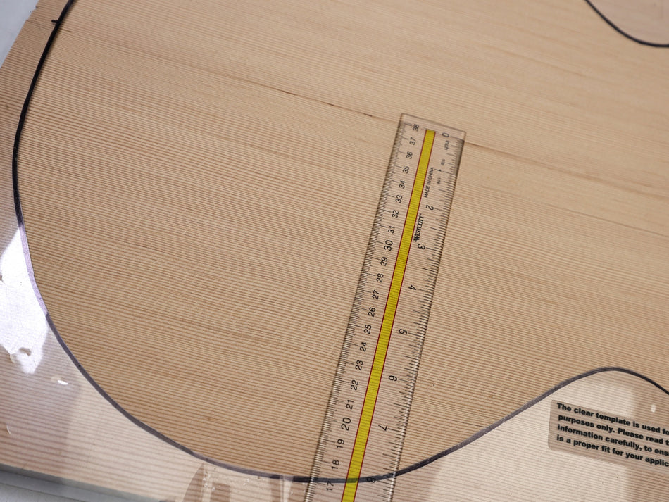 Douglas-Fir Archtop Guitar set 28.mm thick (+STANDARD +3★) - Stock# 6-8236