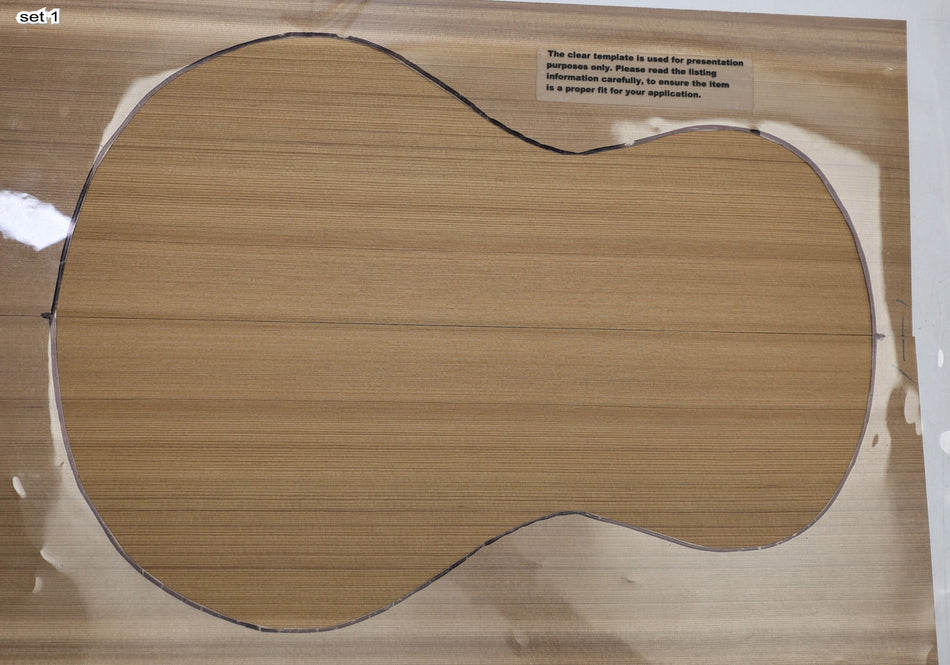 Red Cedar Ukulele / Flat Mandolin, 4 Sets 4.5.mm thick (+STANDARD) - Stock# 6-8244