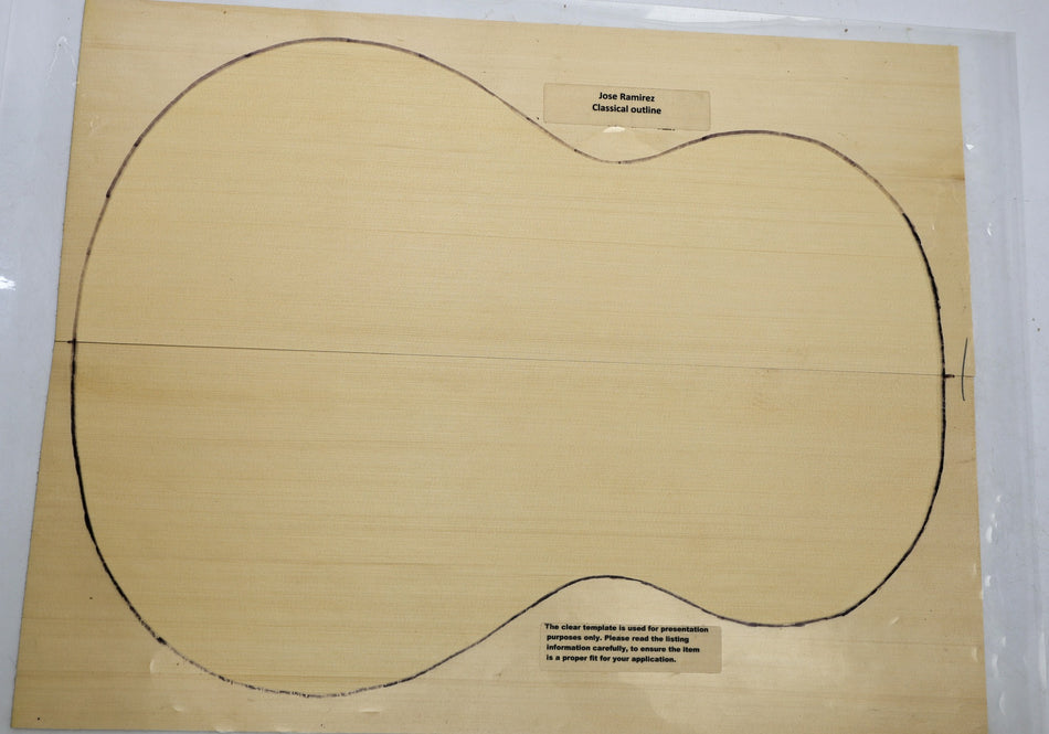Yellow Cedar Classical Guitar Set 4.mm thick (+STANDARD +3★) - Stock# 6-8246