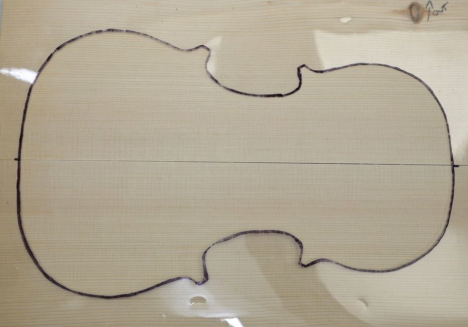 Red Spruce Mandolin / Violin set, 24.mm thick (HIGH GRADE 4★)  - Stock# 6-8253